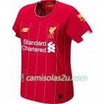 Camisolas de Futebol Liverpool Mulher Equipamento Principal 2019/20 Manga Curta